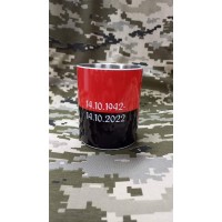 Термочашка з принтом Слава Україні УПА