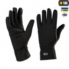 Зимові рукавиці M-Tac WINTER SOFT SHELL Black Touchscreen 