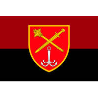 Прапор Оперативне Командування Південь червоно чорний