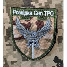 Шеврон Розвідка Сил ТРО camo