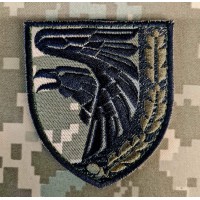 Шеврон 93 ОМБр піксель