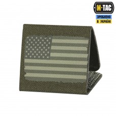 MOLLE Patch прапор США Olive/Ranger Green M-tac