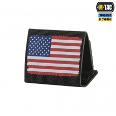 MOLLE Patch прапор США black M-Tac
