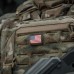MOLLE Patch прапор США Full Color/Ranger Green M-tac