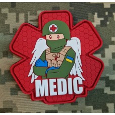 PVC шеврон Medic Red