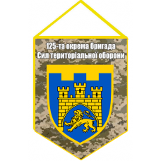 Вимпел 125 окрема бригада тероборони Піксель