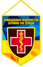Вимпел Командування Медичних сил Збройних Сил України