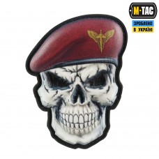 Купить PVC Нашивка череп у береті Десантно-Штурмові Війська M-TAC в интернет-магазине Каптерка в Киеве и Украине