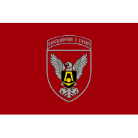 Прапор 15 окрема бригада артилерійської розвідки Червоний