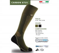 Термошкарпетки X-Tec Carbon XT25 олива