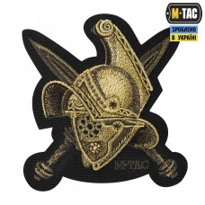 Купить Нашивка Gladiator Helmet (вишивка) Black в интернет-магазине Каптерка в Киеве и Украине