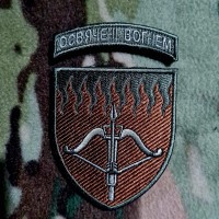 Нарукавний знак 96 ЗРБр з дужкою Польовий варіант 