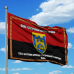 Прапор 125 окрема бригада Тероборони Червоно-чорний