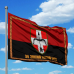 Прапор 39 зенітний ракетний полк червоно чорний