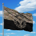 Прапор Розвідка camo-чорний