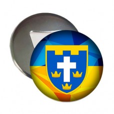 Купить Відкривачка з магнітом 124 ОБр ТРО в интернет-магазине Каптерка в Киеве и Украине