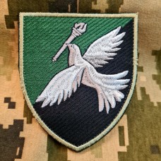Нарукавний знак Навчально-тренувальний центр військ зв'язку ЗСУ В/ч А3258 польовий