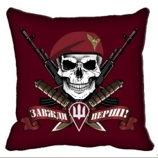 Купить Декоративна подушка ДШВ з черепом в интернет-магазине Каптерка в Киеве и Украине