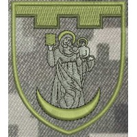 Шеврон 117 окрема бригада ТрО піксель