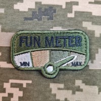 Нашивка Fun meter олива