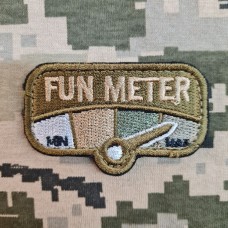 Нашивка Fun meter койот