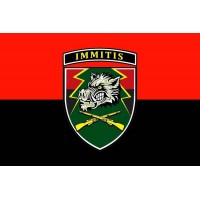 Прапор 71 окрема єгерська бригада червоно чорний