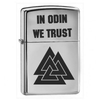 Запальничка Валькнут In Odin We Trust