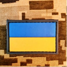 PVC нашивка Прапор України 30х45мм
