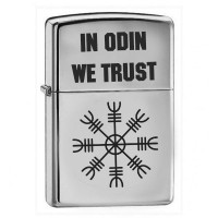 Запальничка Шолом Жаху In Odin We Trust