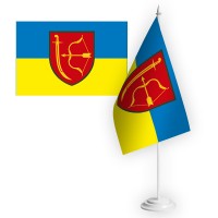 Настільний прапорець 1020 Окремий Зенітний Ракетний Полк