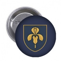 Значок 11 ЗРБр синій