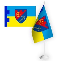 Настільний прапорець Зенітний дивізіон 112 ОБрТРО
