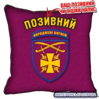 Декоративна подушка 115 ОМБр шеврон