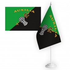 Настільний прапорець 12 ОВМБр емблема з девізом