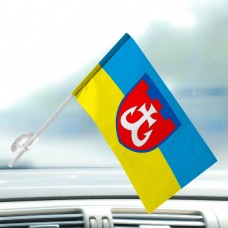 Автомобільний прапорець 120 окрема бригада ТрО