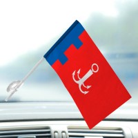 Автомобільний прапорець 122 окрема бригада ТрО емблема