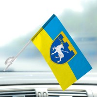 Автомобільний прапорець 123 окрема бригада ТрО