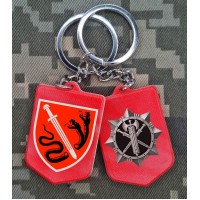 Брелок 138 ЦСпП та знак ВСП полімер