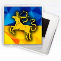 Магнітик 141 ОМБр емблема