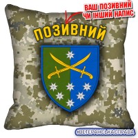 Декоративна подушка 142 ОМБр піксель