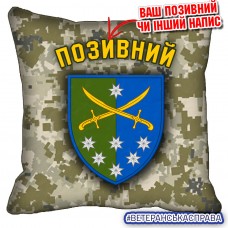 Декоративна подушка 142 ОМБр піксель