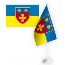 Настільний прапорець 143 Окрема Механізована Бригада