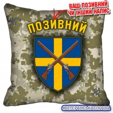 Декоративна подушка 144 ОМБр піксель