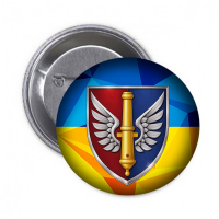 Значок 147 ОАБр ДШВ жовто-блакитний