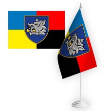 Настільний прапорець 153 ОМБр старий шеврон Camo