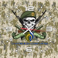 Годинник 154 ОМБр череп в береті піксель