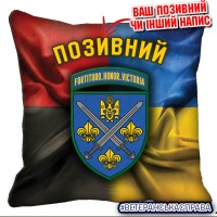 Декоративна подушка 155 ОМБр з новим шевроном Combo