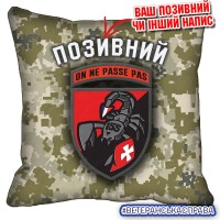 Декоративна подушка 155 ОМБр піксель
