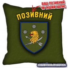 Декоративна подушка 157 ОМБр олива