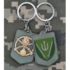 Брелок 160 ОМБр старий шеврон полімер